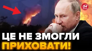 💥ШОК! Показали СВІЖІ НАСЛІДКИ влучання! Росіяни ТЕРМІНОВО ХОВАЮТЬ кораблі