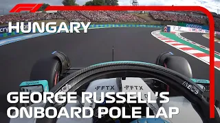 George Russell's Onboard Pole Lap | 2022 Hungarian Grand Prix | Pirelli