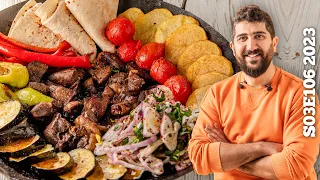 Ramin Nuriyev | 🥩 Dana Dili Salatı 🥣 Dil Şorbası 🧆 İçalat Sacı 🎂 Şokoladlı Püstəli Tort