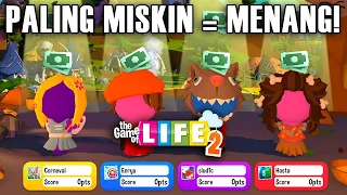 CHALLENGE PALING MISKIN DUIT = PEMENANG! - The Game of Life 2 Indonesia