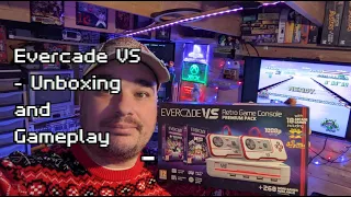 Evercade VS - Unboxing and Gameplay