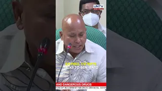 Sen. Bato talked to ex-Pres. Duterte , claimed that an elder Teves pressured a big businessman