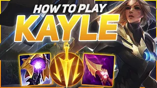 HOW TO PLAY KAYLE SEASON 12 | BEST Build & Runes | Season 12 Kayle guide | League of Legends