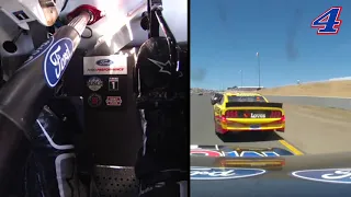 Fancy feet: Kevin Harvick's foot cam from Sonoma