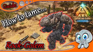 ARK ASA 🛠️Guide🛠️ - Rock Elemental - Easy Golem Falle bauen