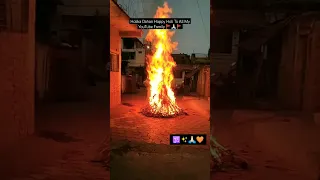 holika dahan happy holi to all of you #holi #holikadahan #festival #shorts