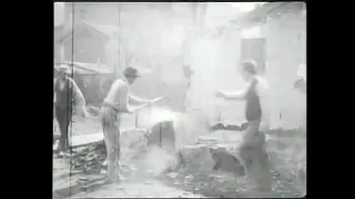 Demolition d'un mur – Louis Lumière (1896) Primera película con movimiento inverso