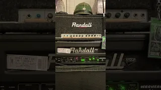 Randall Warhead X2 Test #guitar #metal #pantera #dimebagdarrell