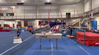 16.3 Start Value 10-Skill Pommel Horse Routine Attempt