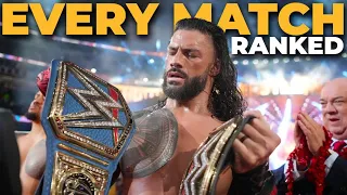 Every Roman Reigns WWE Title Defence Ranked In Order Of GREATNESS