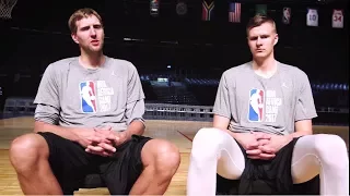 Dirk Nowitzki & Kristaps Porzingis:  The Sit-Down