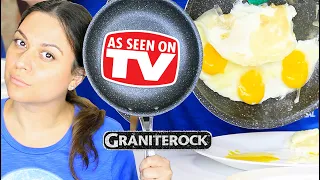 Granite Rock Pan Review - Testing As Seen on TV Products
