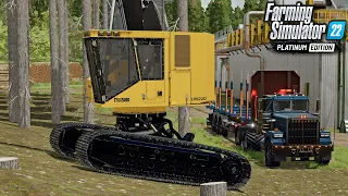 Starting A Logging Machine Collection! | Silverrun Forest | Farming Simulator 22