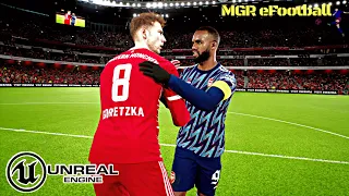 eFootball 2022 new update v 1.1.0 Arsenal vs Bayern