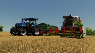 Farming Simulator 22 żniwa sorgo oraz pszenicy