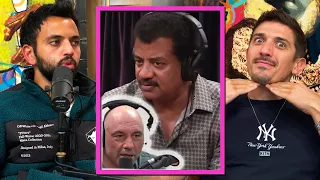 Rogan Puts Neil Degrasse Tyson In His Place About Aliens | Andrew Schulz & Akaash Singh