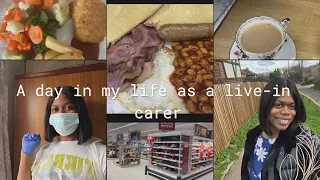 A DAY IN MY LIFE AS A LIVE-IN CARER IN THE UK PART 1