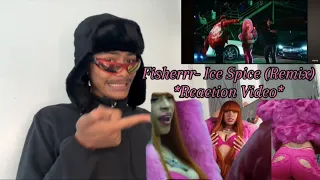 Fisherrr - Ice Spice (Remix){Official Music Video}*Reaction*