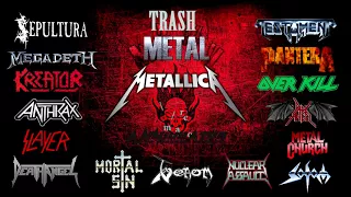 THRASH METAL only from 1985 -1990 Bands classic full songs m/