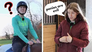 Horse Girls vs. Pony Girls (funny 😂)