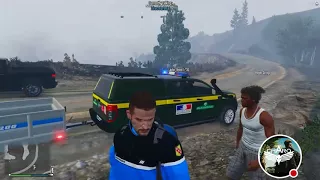 GTA5 RP GENDARMERIE Intervention : 1