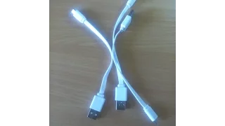 USB КАБЕЛЬ ИЗ КИТАЯ ТОЛЬКО ДЛЯ ЗАРЯДКИ