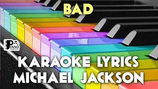 BAD MICHAEL JACKSON KARAOKE LYRICS VERSION HD