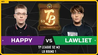 WC3 - TP League S2 M3 - LB Round 1: [UD] Happy vs LawLiet [NE]