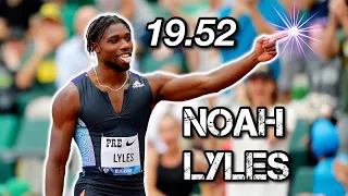 🇺🇸 Noah Lyles Post 19.52 Interview | How Does Anime Inspire Him?