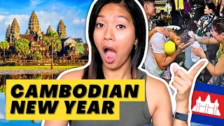 Temples and Water Fight! Cambodian New Year in Siem Reap