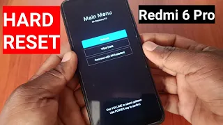 Redmi 6 Pro Hard Reset  | Bypass FRP Xiaomi Redmi Note 6