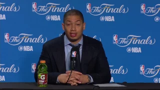Tyronn Lue Postgame Press Confrence | Cavaliers vs Warriors | Game 1 | 2017 NBA Finals