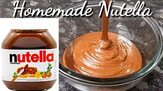 Nutella Recipe | Homemade Nutella | Nutella Recipe In Telugu | Homemade Nutella Without Hazelnuts