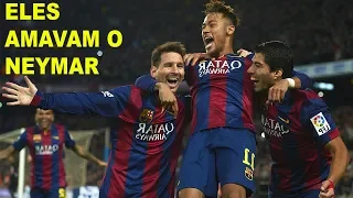 O dia em que a torcida do barcelona começou a amar o Neymar