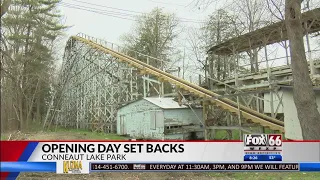 Opening day postponed at Conneaut Lake Park