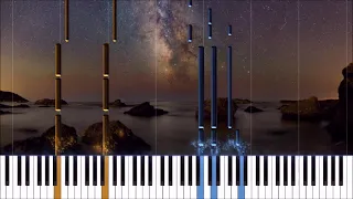 Daniel Hellbach - Galaxy (Synthesia Piano)