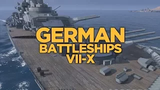 World of Warships - German Battleships VII-X