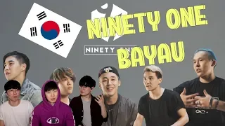 Реакция Корейцев на Ninety one - BAYAU/ QPOP / Qazaqstan