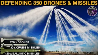 Could US, UK, Israel & Jordan Stop 350 Iranian Drones & Ballistic Missiles? (WarGames 214) | DCS