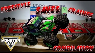 Monster Jam Freestyle Moments Compilation! #1 | BeamNG.Drive