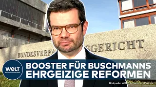 KARLSRUHE: Rechte für Väter! Justizminister Buschmann erklärt, wie das Urteil umgesetzt werden soll