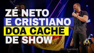 Zé Neto e Cristiano doa cachê de show para vítimas de ciclone no RS