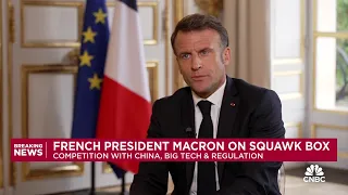 French President Emmanuel Macron: It's impossible to fix climate change without engaging with China