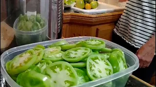 How to Can Green Tomatoes