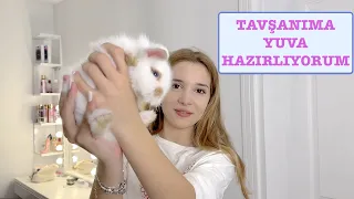 Tavşanıma Yaşam Alanı Hazırlıyorum. Ecrin Su Çoban