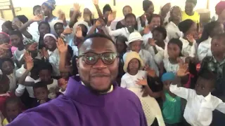 Fr Ben with St Cecilia Children Choir Nyanya, Abuja | Olisa By Jude Nnam