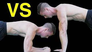 What's the Difference - Forearm VS Pushup Plank