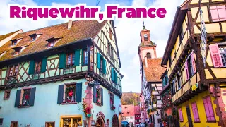 RIQUEWIHR 🎄 Alsace Colmar | 4K | Amazing Places in the World | Most Beautiful Villages in France