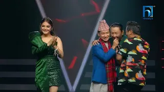 Shail limbu || The voice of nepal season 4 || blind audition || Hakpare khyali