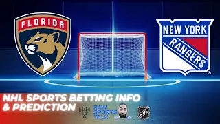 Florida Panthers VS New York Rangers Game 4 Free NHL Sports Betting Info 5/28/24